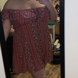 American Eagle Off the shoulder dress!🥳